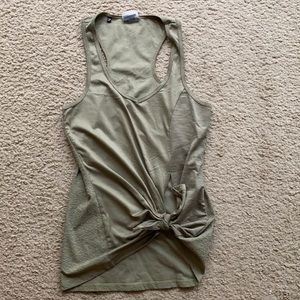 Gymshark tie front workout tank